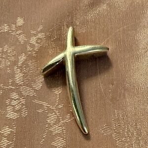 Tiffany & Co Sterling Silver Cross Pendant